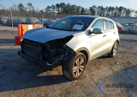 2017 Kia Sportage Lx from USA, damaged, VIN KNDPMCAC7H7039992